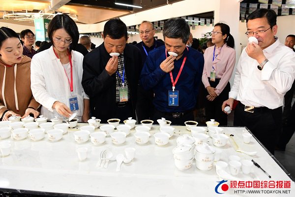 福建武夷山：用茶说话找客商 智慧茶山···