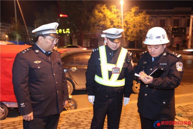商丘市交警支队开展秋冬季交通安全整治···